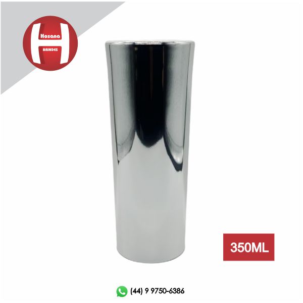 LONG DRINK METALIZADO - PRATA
